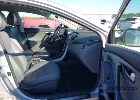 2014 Hyundai Elantra Limited from USA, damaged, VIN KMHDH4AE3EU050186